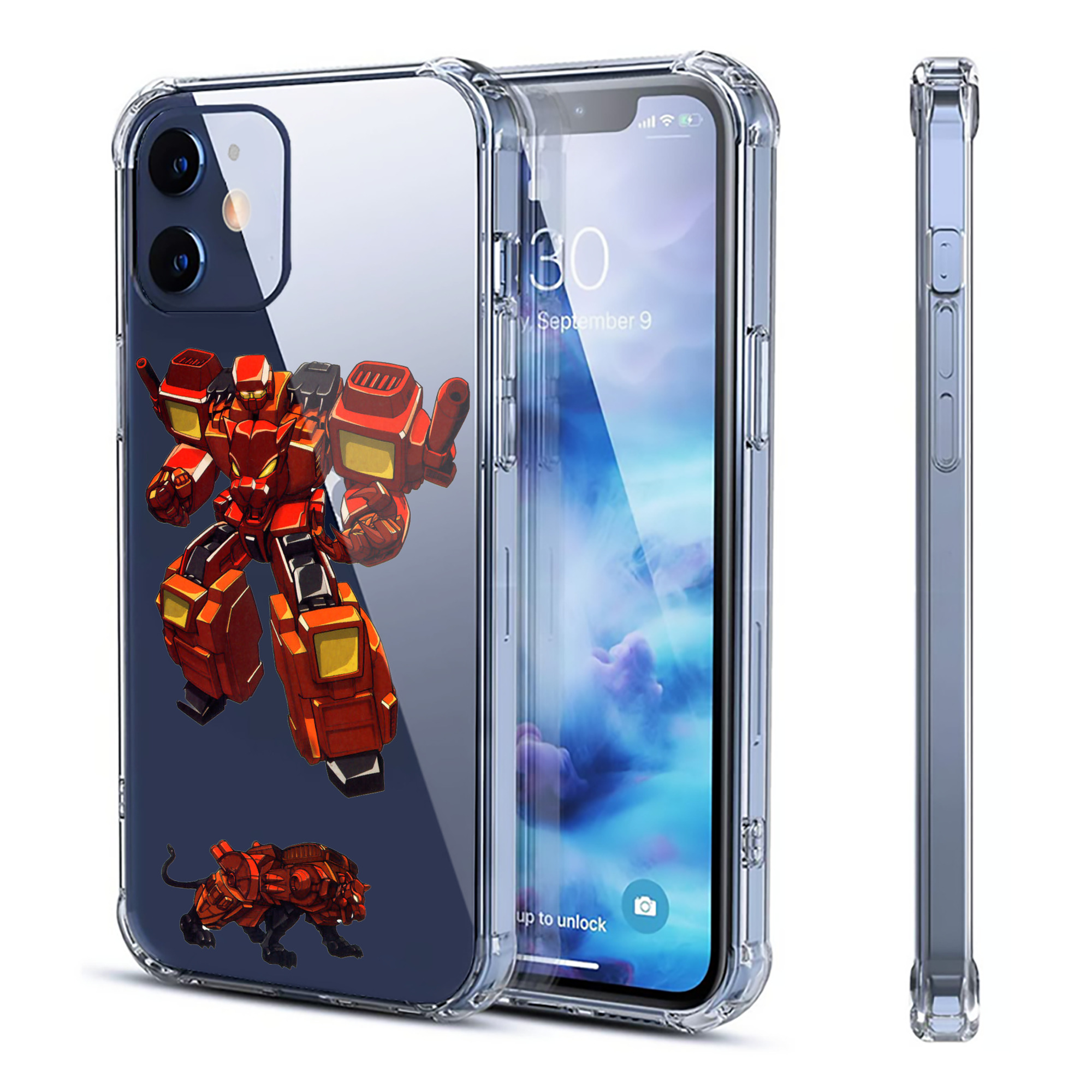 （画像用）  【iPhone 12シリーズ対応】透明スマホケース（クリアソフトケース）